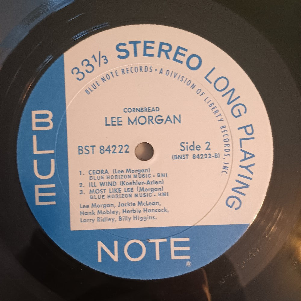 Lee Morgan - Cornbread / Van Gelder - 1968 - BST 84222 - Used - VG++ - Vinyl Lee Morgan - Cornbread / Van Gelder - 1968 - BST 84222 - Used - VG++ - Vinyl