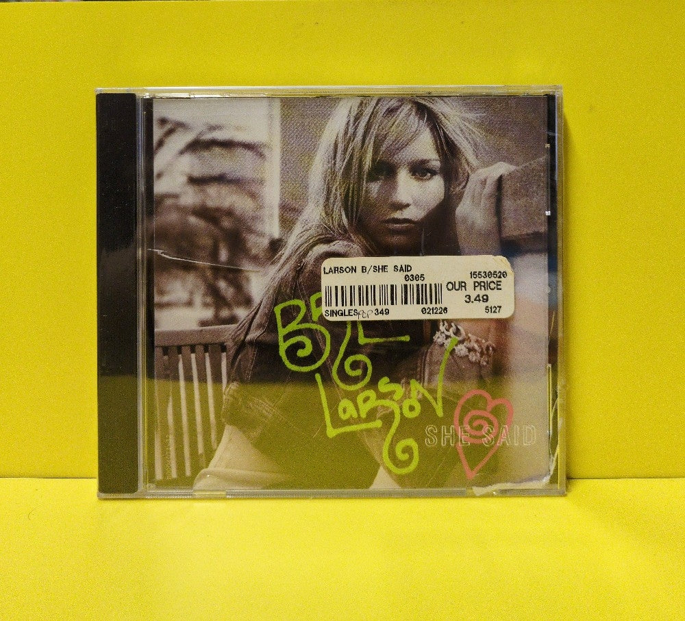 Brie Larson - She Said - 2005 - B0004071-32 - New - Sealed - CDs - Single Brie Larson - She Said - 2005 - B0004071-32 - New - Sealed - CDs - Single