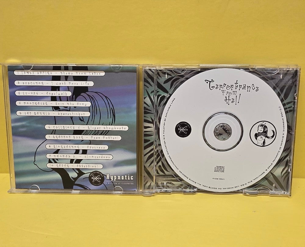 Various - Terrortrance From Hell (Throbbing At 200bpm) - 1995 - CLEO 9641 - Used - EX - CDs Various - Terrortrance From Hell (Throbbing At 200bpm) - 1995 - CLEO 9641 - Used - EX - CDs