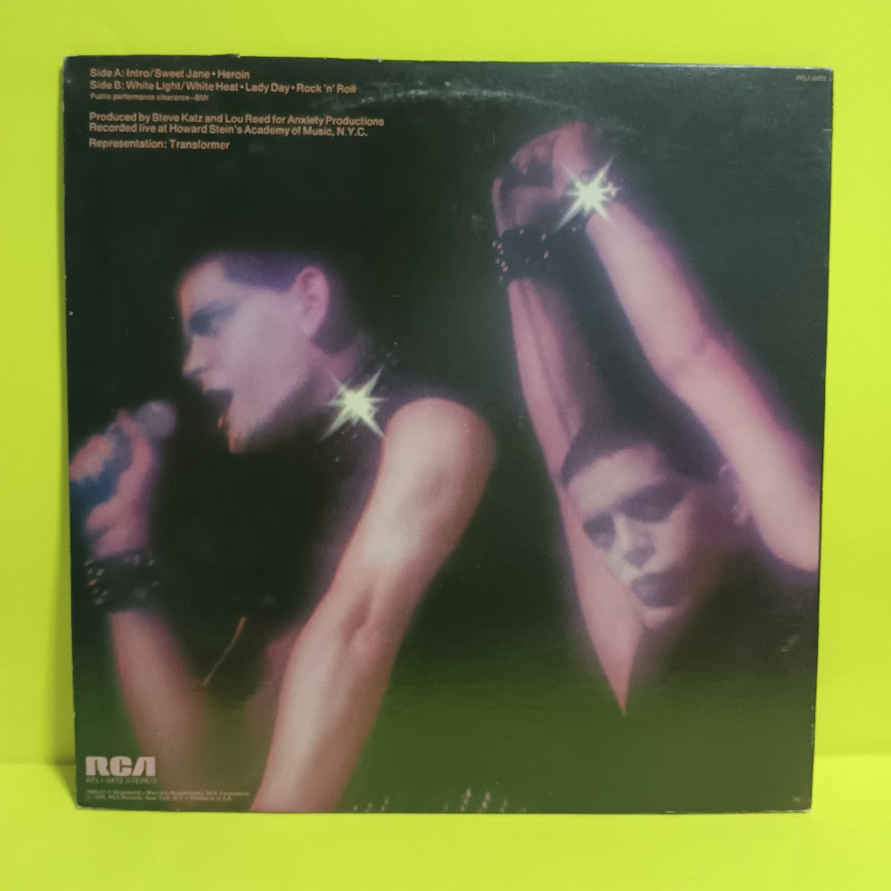 Lou Reed - Rock N Roll Animal - 1977 - AFL1-0472 - Used - VG++ - Vinyl Lou Reed - Rock N Roll Animal - 1977 - AFL1-0472 - Used - VG++ - Vinyl