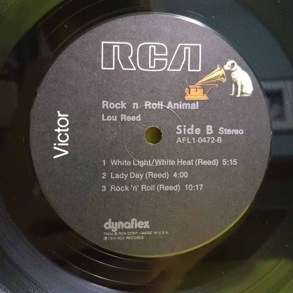 Lou Reed - Rock N Roll Animal - 1977 - AFL1-0472 - Used - VG++ - Vinyl Lou Reed - Rock N Roll Animal - 1977 - AFL1-0472 - Used - VG++ - Vinyl