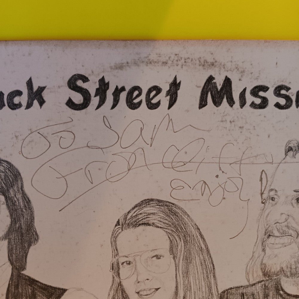 Back Street Mission - Them Was the Days / Cliff Johnson Autographed - 1979 - BSM 079 - Used - VG++ - Vinyl Back Street Mission - Them Was the Days / Cliff Johnson Autographed - 1979 - BSM 079 - Used - VG++ - Vinyl