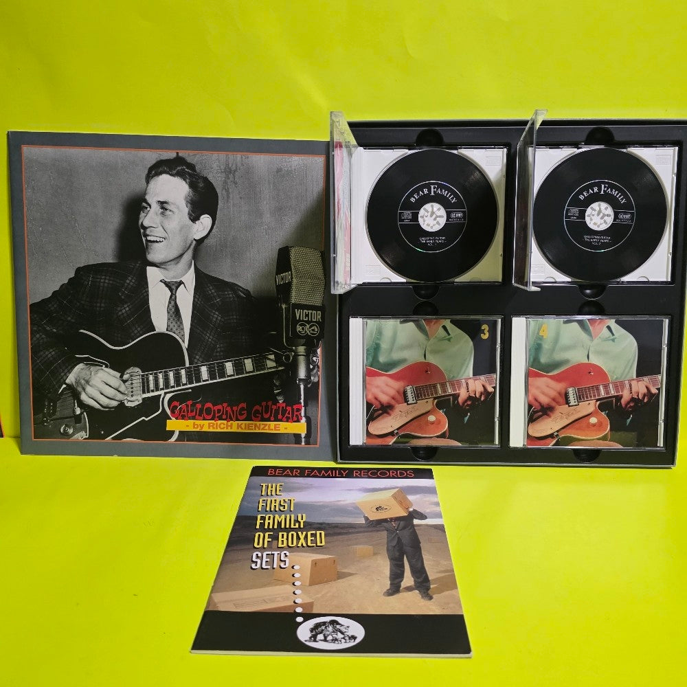 Chet Atkins - Galloping Guitar (The Early Years) Media is Mint. - 1993 - BCD 15714-DI - Used - NM - CDs Chet Atkins - Galloping Guitar (The Early Years) Media is Mint. - 1993 - BCD 15714-DI - Used - NM - CDs