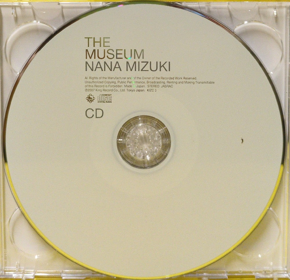 Nana Mizuki - The Museum - 2007 - KIZC 3-4 - Used - VG++ - CDs - CD/DVD set - Japan Import Nana Mizuki - The Museum - 2007 - KIZC 3-4 - Used - VG++ - CDs - CD/DVD set - Japan Import