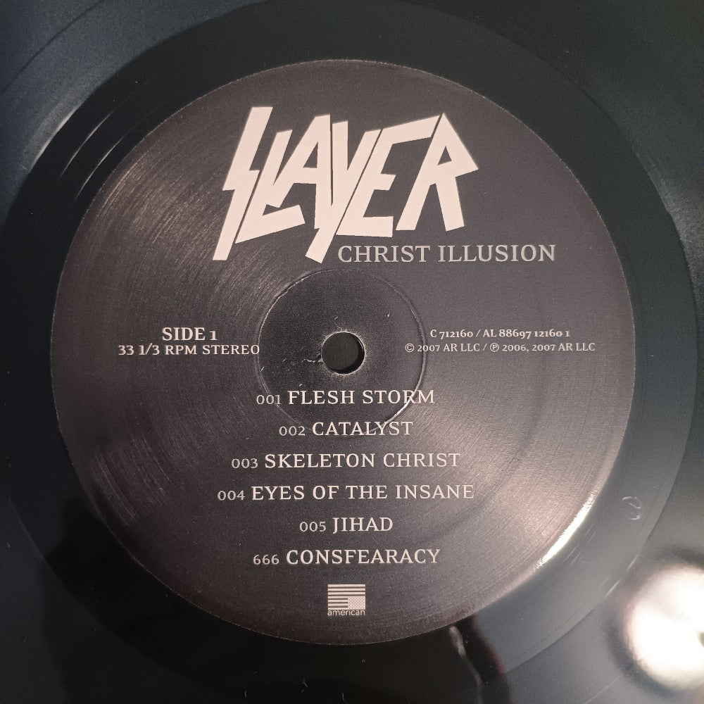 Slayer - Christ Illusion - 2007 - 886971216011 - Used - EX - Vinyl Slayer - Christ Illusion - 2007 - 886971216011 - Used - EX - Vinyl