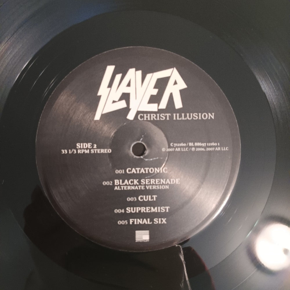 Slayer - Christ Illusion - 2007 - 886971216011 - Used - EX - Vinyl Slayer - Christ Illusion - 2007 - 886971216011 - Used - EX - Vinyl