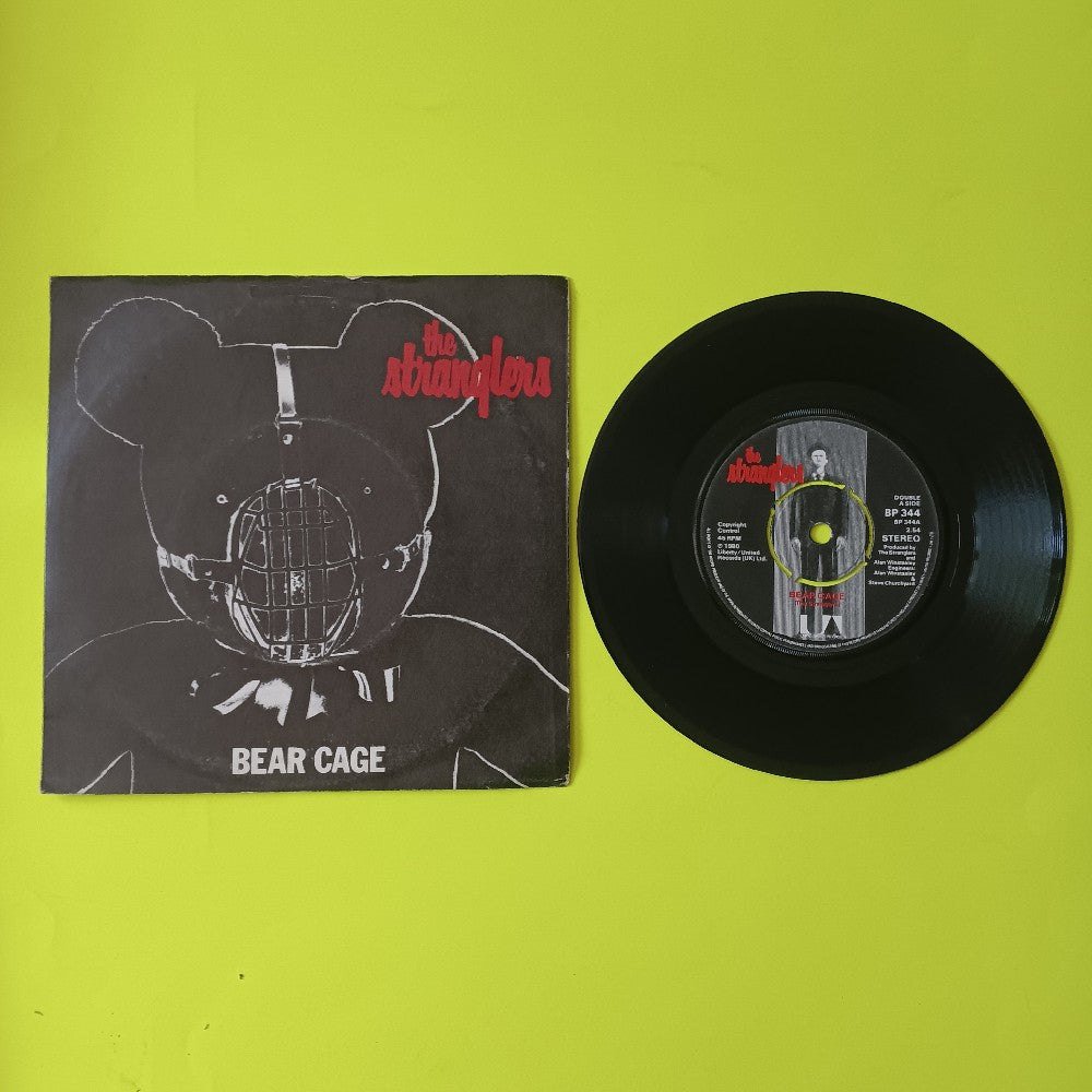 The Stranglers - Bear Cage / Shah Shah A Go Go UK 7" - 1980 - BP 344 - Used - VG++ - Vinyl The Stranglers - Bear Cage / Shah Shah A Go Go UK 7" - 1980 - BP 344 - Used - VG++ - Vinyl