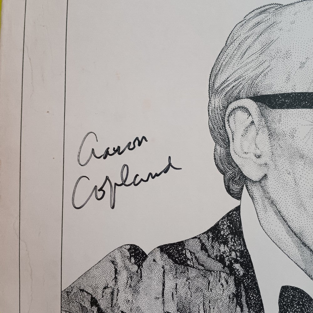 Aaron Copland AUTOGRAPH / London Philharmonic - Billy The Kid Ballet Suite Edition 4 - 1981 - SDBR 3015 - Used - EX - Vinyl Aaron Copland AUTOGRAPH / London Philharmonic - Billy The Kid Ballet Suite Edition 4 - 1981 - SDBR 3015 - Used - EX - Vinyl