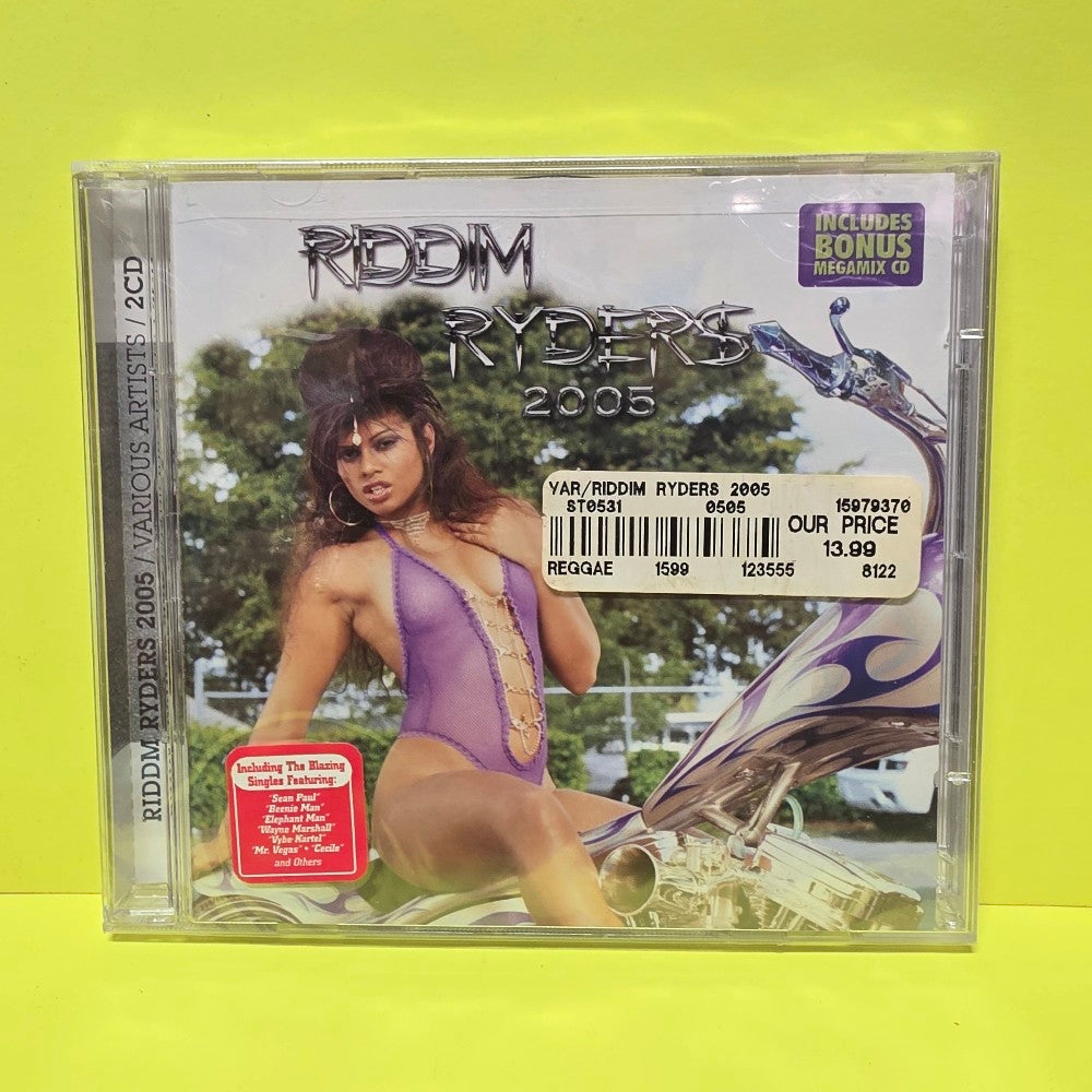 Various - Riddim Ryders 2005 - 2005 - BFR101 - New - Sealed - CDs Various - Riddim Ryders 2005 - 2005 - BFR101 - New - Sealed - CDs