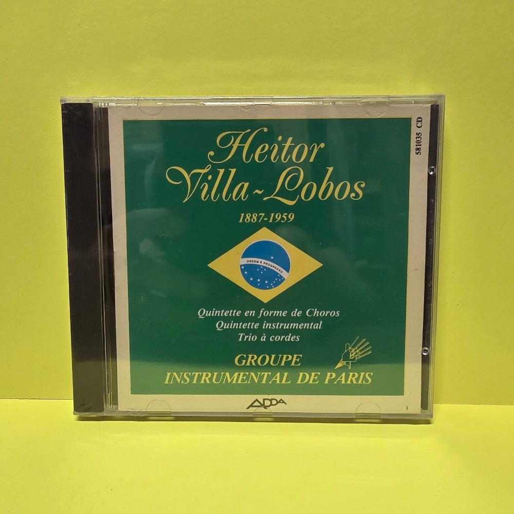 Villa-Lobos Heitor - Quintette En Forme De Choros Quintette Instrumental Trio A Cordes. - 1986 - New - Sealed - CDs Villa-Lobos Heitor - Quintette En Forme De Choros Quintette Instrumental Trio A Cordes. - 1986 - New - Sealed - CDs