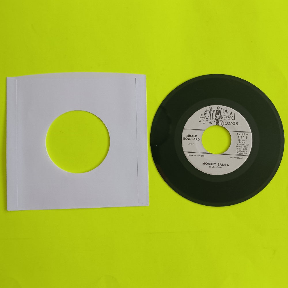 Mister Boo-sard - I Sit And Beg My Baby / Monkey Samba 7" PROMO - 1967 - Hollywood Records 1113 - Used - VG++ - Vinyl Mister Boo-sard - I Sit And Beg My Baby / Monkey Samba 7" PROMO - 1967 - Hollywood Records 1113 - Used - VG++ - Vinyl