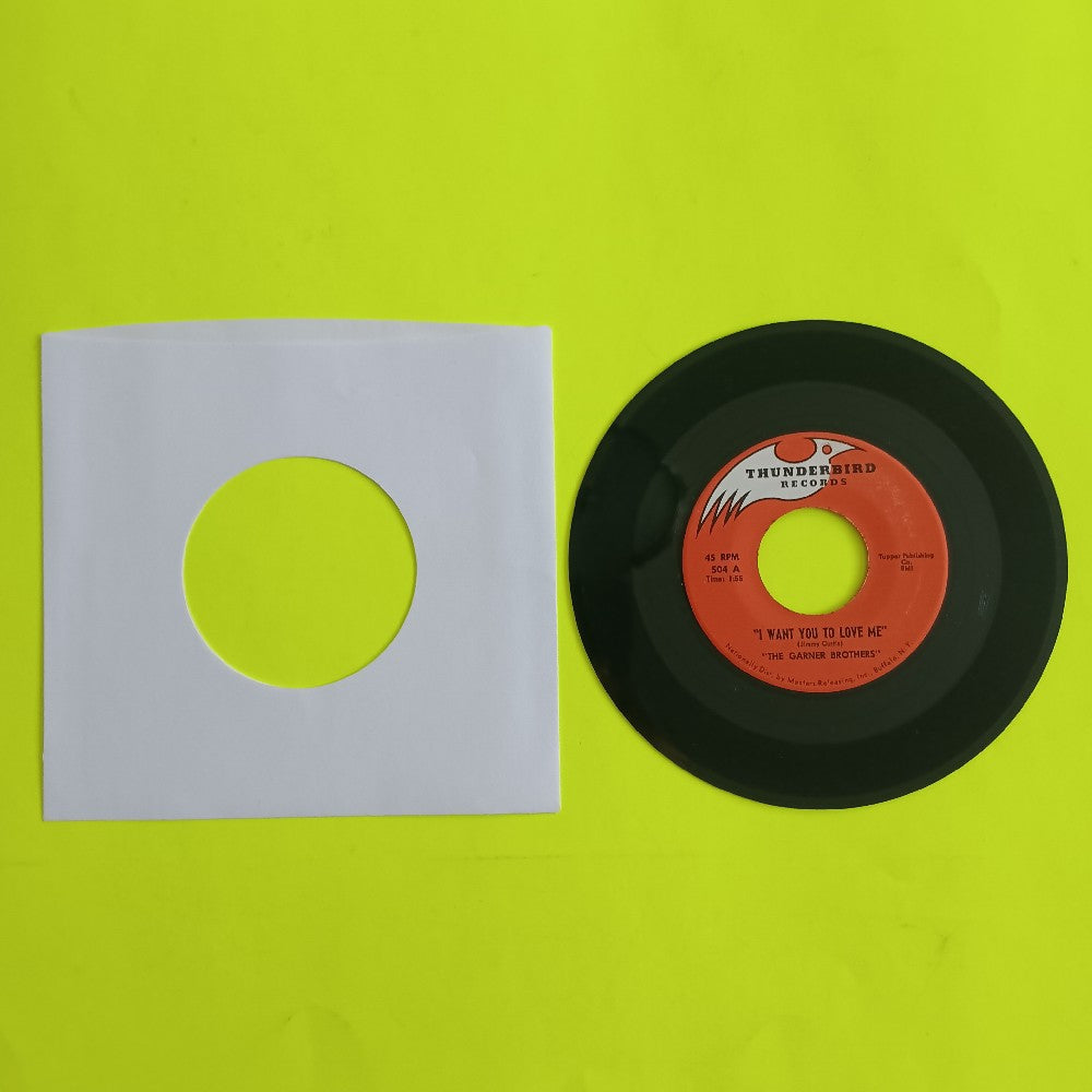The Garner Brothers - I Want You To Love Me 7" - 1967 - Thunderbird 504 - Used - VG++ - Vinyl The Garner Brothers - I Want You To Love Me 7" - 1967 - Thunderbird 504 - Used - VG++ - Vinyl