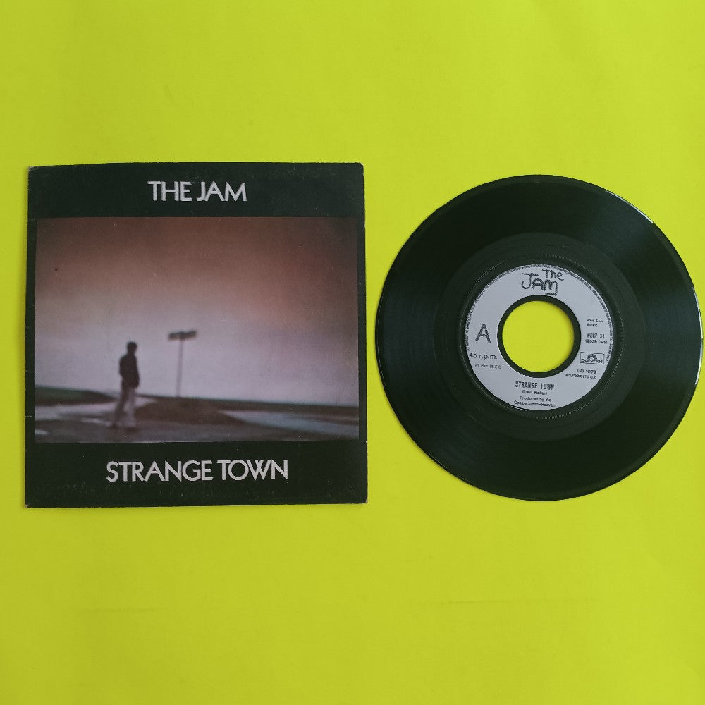 The Jam - Strange Town / Butterfly Collector France 7" - 1979 - POSP34 - Used - VG++ - Vinyl The Jam - Strange Town / Butterfly Collector France 7" - 1979 - POSP34 - Used - VG++ - Vinyl