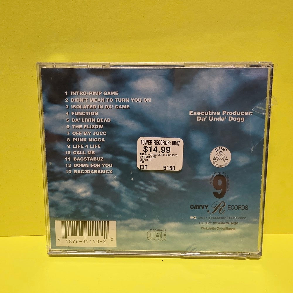 Da' Unda' Dogg - Fresh Out Da' Gatez: The Autobiography - 1997 - CAV 5150 - New - Sealed - CDs Da' Unda' Dogg - Fresh Out Da' Gatez: The Autobiography - 1997 - CAV 5150 - New - Sealed - CDs