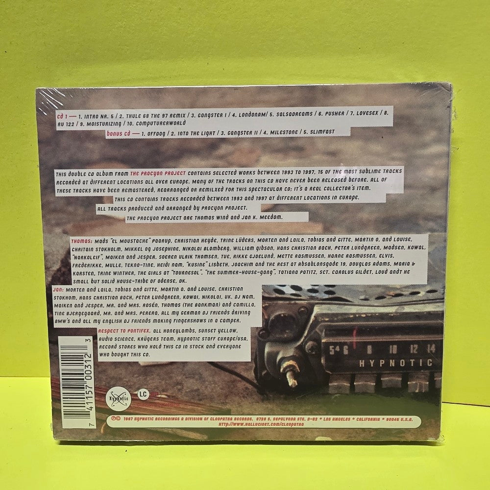 Procyon Project - Selected Works 1993-1997 - 1997 - CLP 0031-2 - New - Sealed - CDs Procyon Project - Selected Works 1993-1997 - 1997 - CLP 0031-2 - New - Sealed - CDs