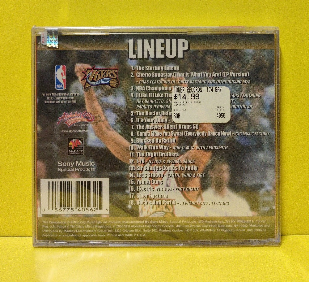 Various - Philadelphia 76ers Bounce To This! Volume 1 - 2000 - A31100/SAC2 4056 - New - Sealed - CDs Various - Philadelphia 76ers Bounce To This! Volume 1 - 2000 - A31100/SAC2 4056 - New - Sealed - CDs