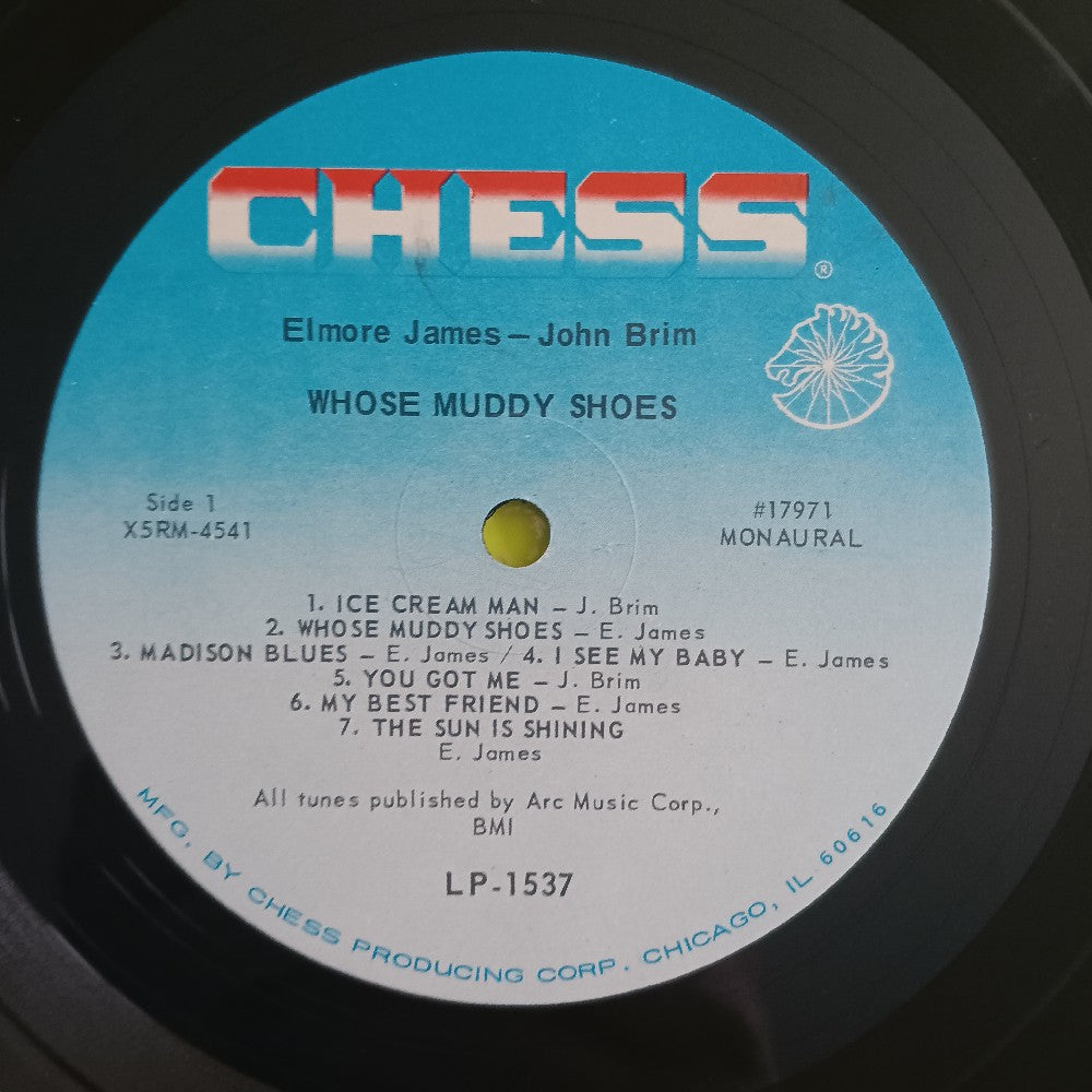 Elmore James John Brim - Whose Muddy Shoes Original Mono - 1969 - LP 1537 - Used - VG++ - Vinyl Elmore James John Brim - Whose Muddy Shoes Original Mono - 1969 - LP 1537 - Used - VG++ - Vinyl