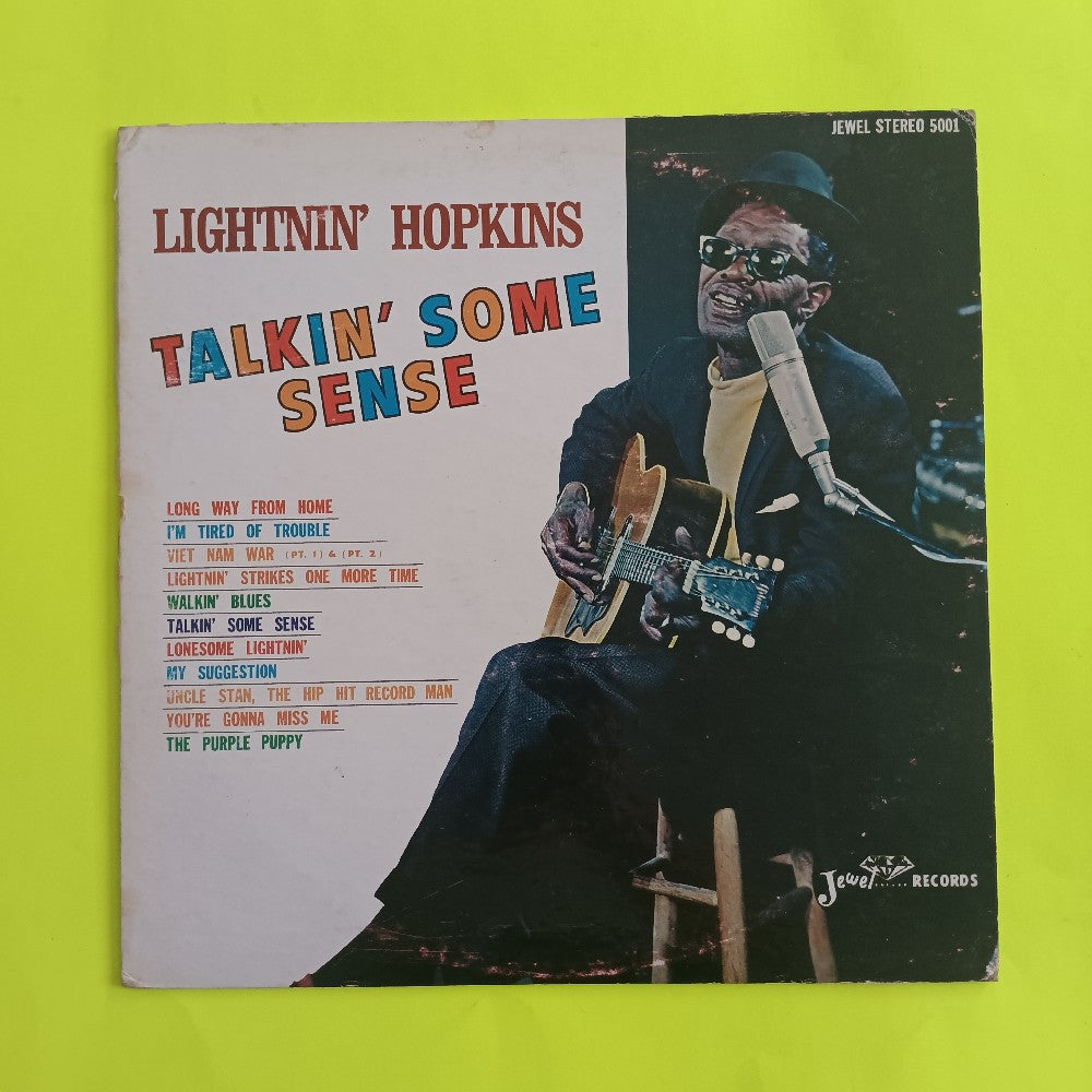 Lightnin' Hopkins - Talkin' Some Sense - 1968 - LPS 5001 - Used - VG++ - Vinyl Lightnin' Hopkins - Talkin' Some Sense - 1968 - LPS 5001 - Used - VG++ - Vinyl