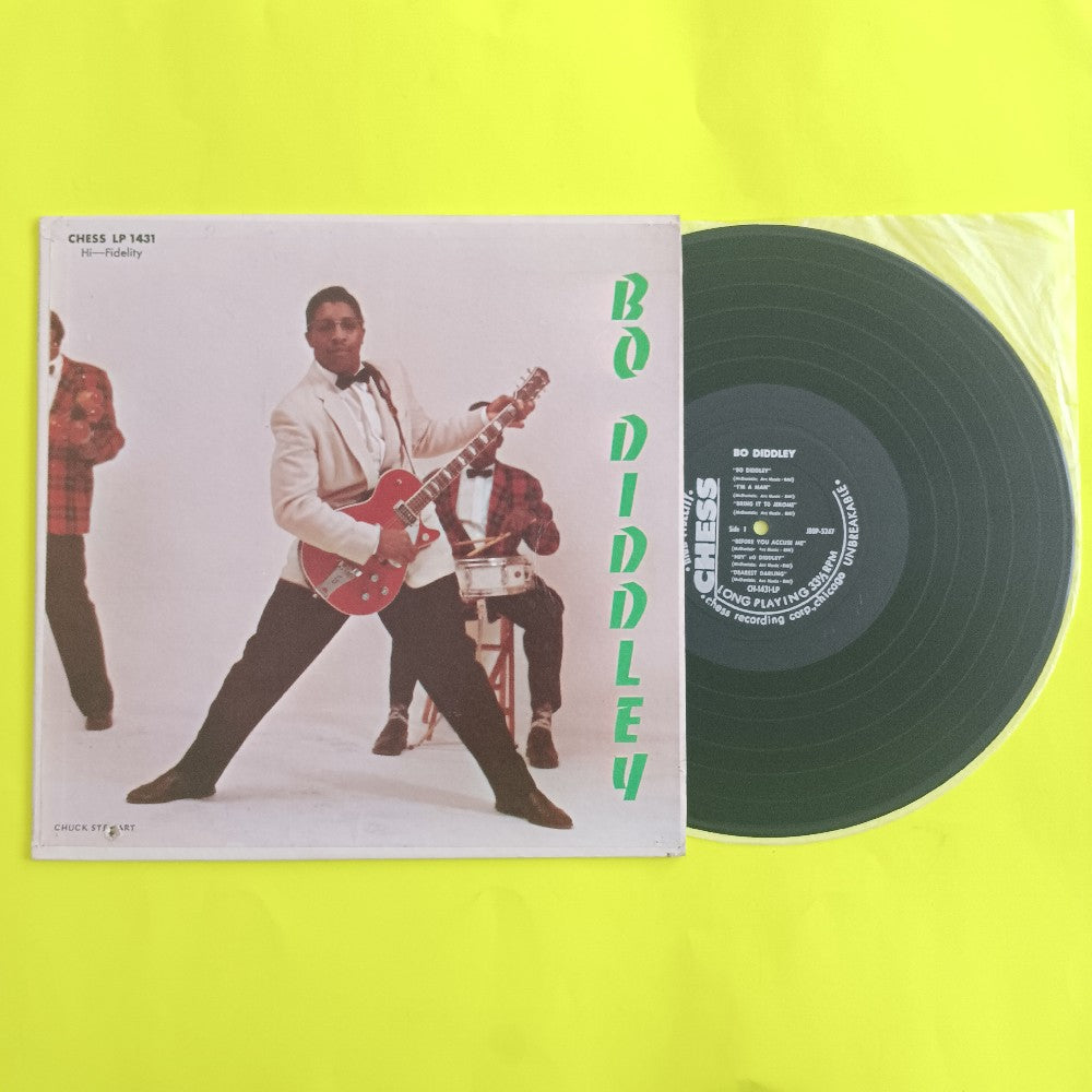 Bo Diddley - Bo Diddley / Self Titled OG Mono - 1958 - CH-1431-LP - Used - VG++ - Vinyl Bo Diddley - Bo Diddley / Self Titled OG Mono - 1958 - CH-1431-LP - Used - VG++ - Vinyl