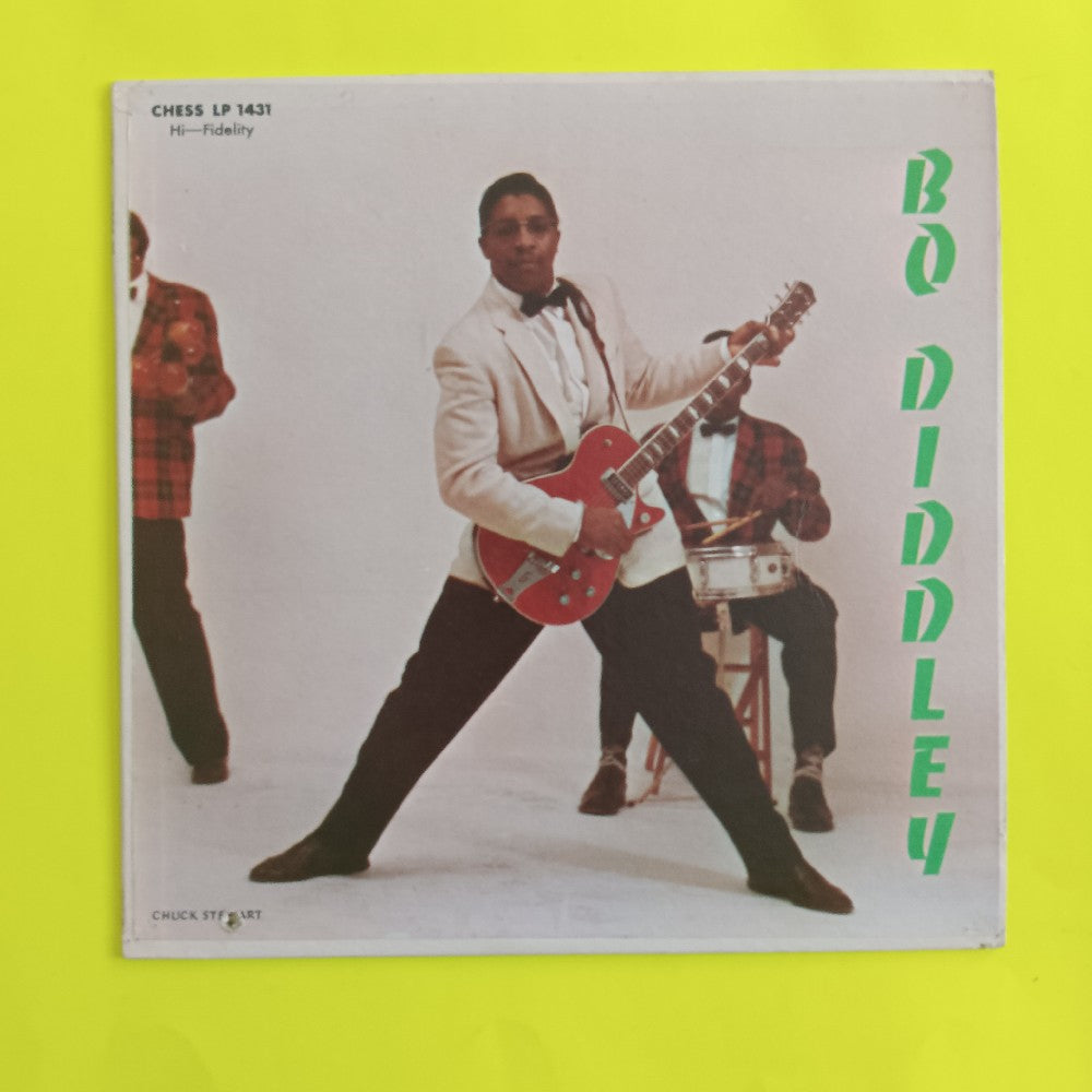 Bo Diddley - Bo Diddley / Self Titled OG Mono - 1958 - CH-1431-LP - Used - VG++ - Vinyl Bo Diddley - Bo Diddley / Self Titled OG Mono - 1958 - CH-1431-LP - Used - VG++ - Vinyl