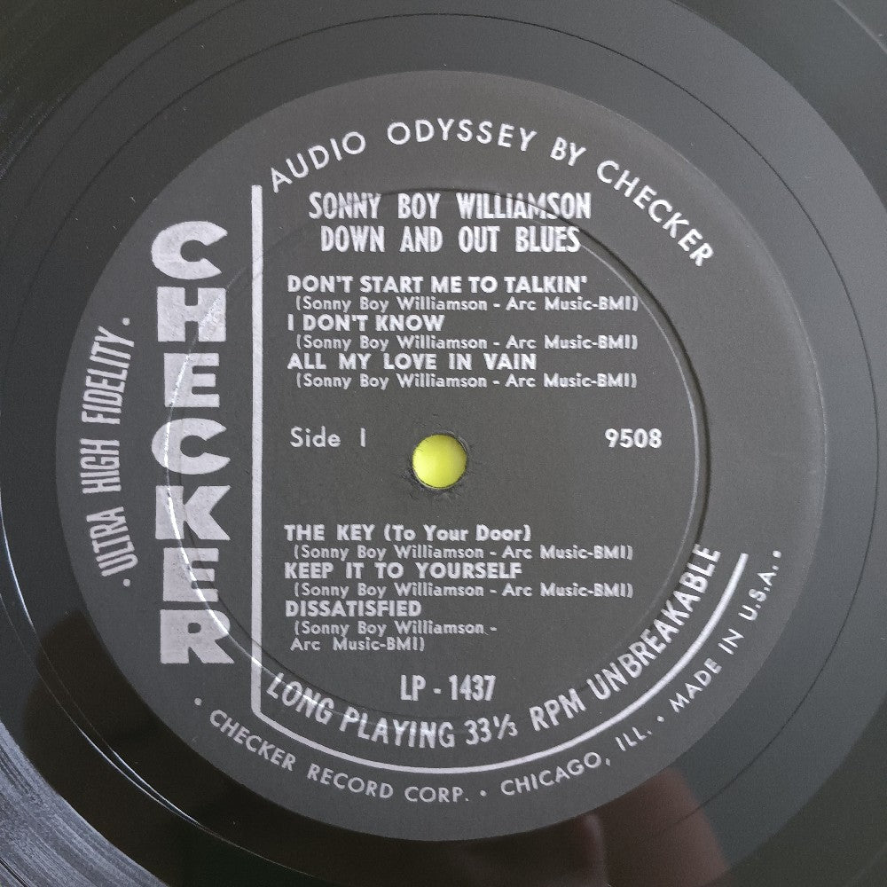 Sonny Boy Williamson - Down And Out Blues OG Sheldon Mono - 1959 - LP-1437 - Used - VG++ - Vinyl Sonny Boy Williamson - Down And Out Blues OG Sheldon Mono - 1959 - LP-1437 - Used - VG++ - Vinyl