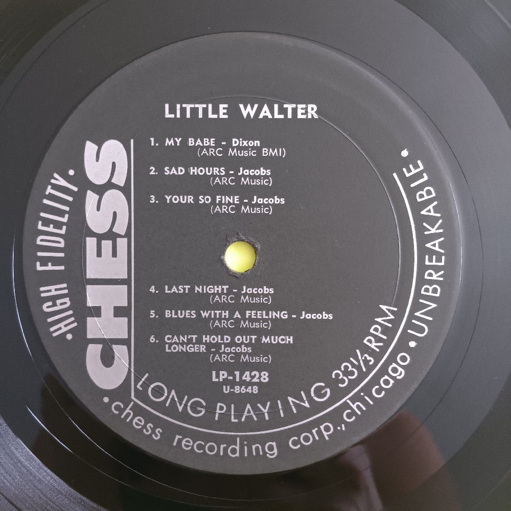 Little Walter - The Best Of Little Walter OG MONO - 1957 - LP 1428 - Used - VG++ - Vinyl Little Walter - The Best Of Little Walter OG MONO - 1957 - LP 1428 - Used - VG++ - Vinyl