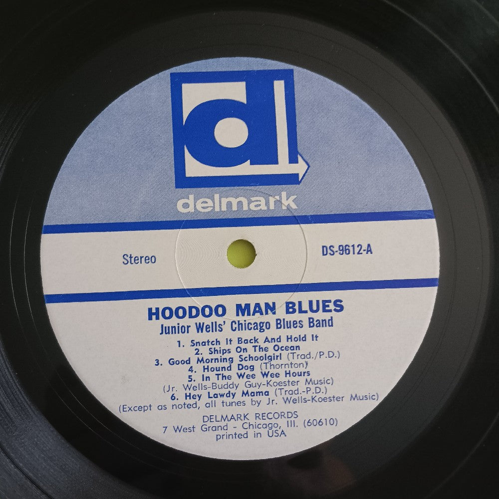 Junior Wells Chicago Blues Band with Buddy Guy - Hoodoo Man Blues OG Stereo - 1965 - DS-9612 - Used - VG++ - Vinyl Junior Wells Chicago Blues Band with Buddy Guy - Hoodoo Man Blues OG Stereo - 1965 - DS-9612 - Used - VG++ - Vinyl
