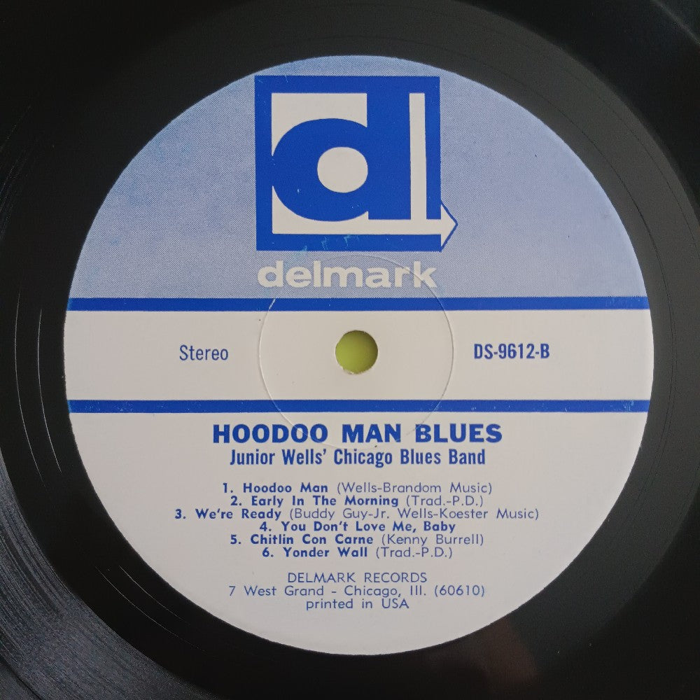 Junior Wells Chicago Blues Band with Buddy Guy - Hoodoo Man Blues OG Stereo - 1965 - DS-9612 - Used - VG++ - Vinyl Junior Wells Chicago Blues Band with Buddy Guy - Hoodoo Man Blues OG Stereo - 1965 - DS-9612 - Used - VG++ - Vinyl