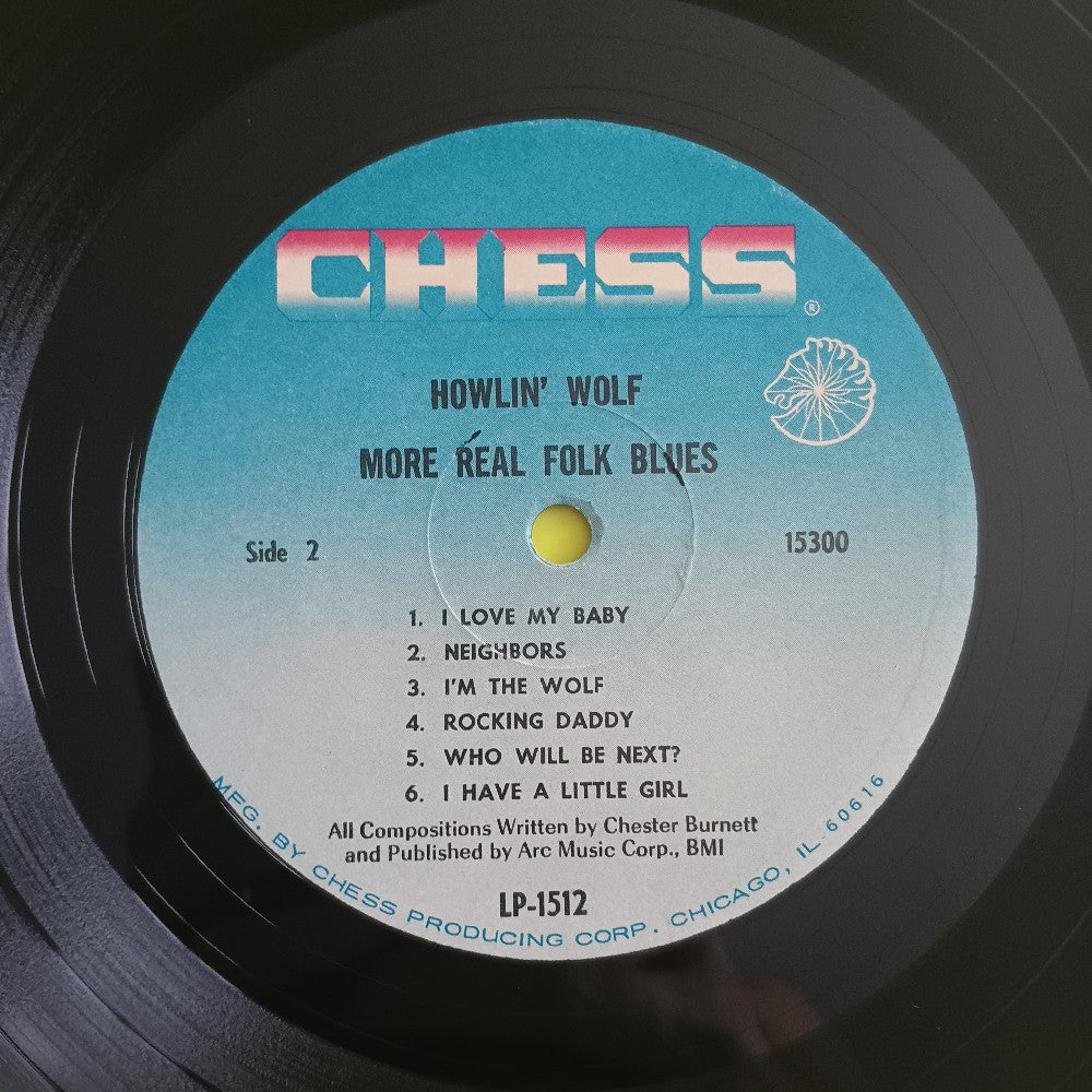 Howling Wolf - More Real Folk Blues OG Mono - 1967 - LP 1512 - Used - VG++ - Vinyl Howling Wolf - More Real Folk Blues OG Mono - 1967 - LP 1512 - Used - VG++ - Vinyl