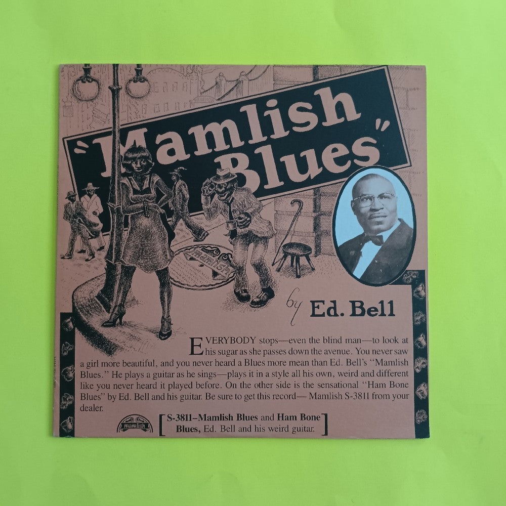 Ed Bell - Ed Bell's Mamlish Moan Blues - 1982 - S-3811 - Used - VG++ - Vinyl Ed Bell - Ed Bell's Mamlish Moan Blues - 1982 - S-3811 - Used - VG++ - Vinyl