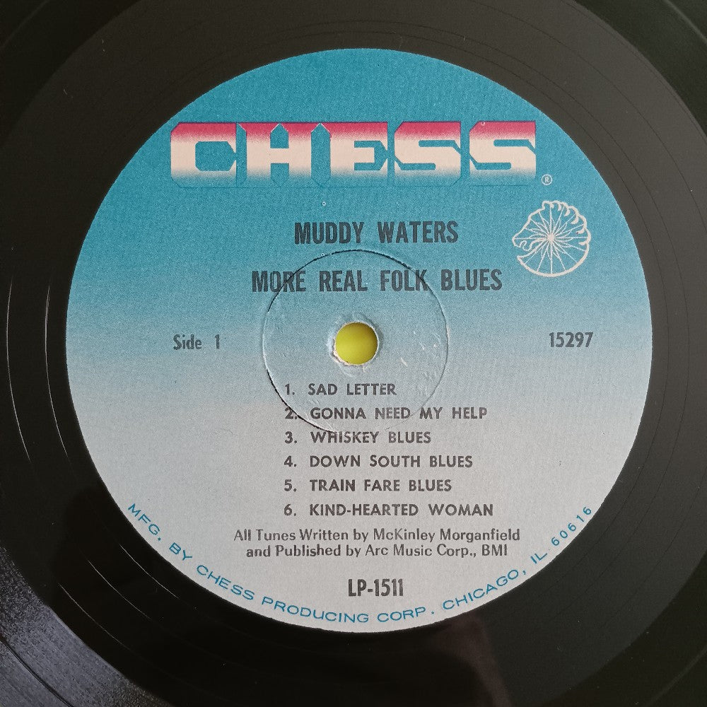 Muddy Waters - More Real Folk Blues OG Mono - 1967 - LP 1511 - Used - VG+ - Vinyl Muddy Waters - More Real Folk Blues OG Mono - 1967 - LP 1511 - Used - VG+ - Vinyl
