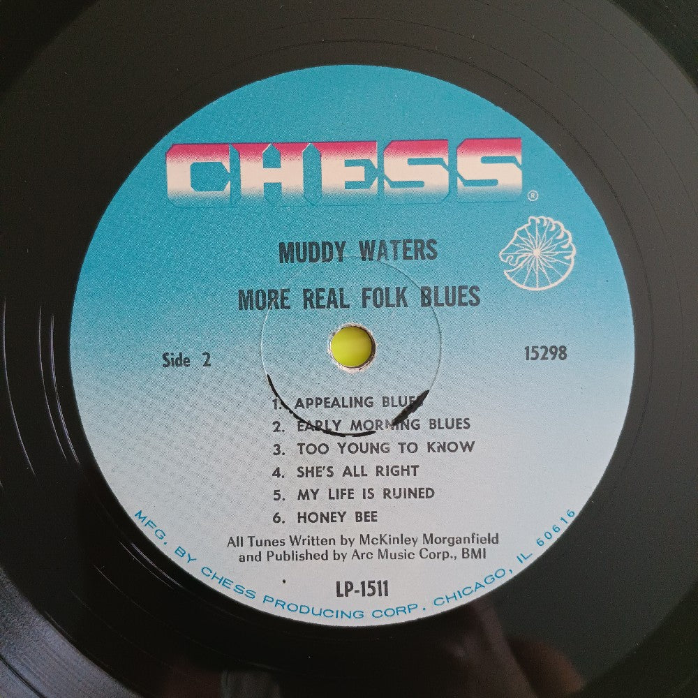 Muddy Waters - More Real Folk Blues OG Mono - 1967 - LP 1511 - Used - VG+ - Vinyl Muddy Waters - More Real Folk Blues OG Mono - 1967 - LP 1511 - Used - VG+ - Vinyl