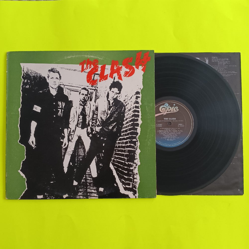 The Clash - The Clash Self Titled - 1979 - JE 36060 - Used - VG++ - Vinyl The Clash - The Clash Self Titled - 1979 - JE 36060 - Used - VG++ - Vinyl
