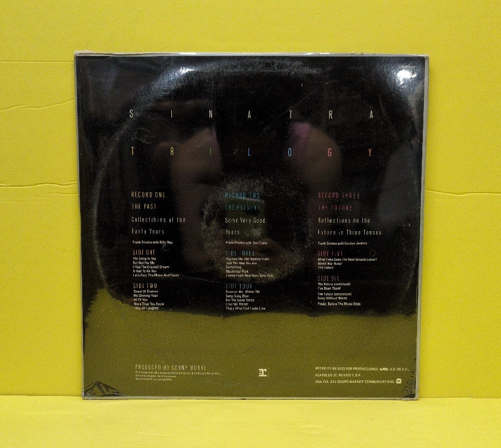 Frank Sinatra - Trilogy: Past, Present, Future - 1980 - L3WB-5397 - New - Sealed - Vinyl - 3xLP - Mexico Import Frank Sinatra - Trilogy: Past, Present, Future - 1980 - L3WB-5397 - New - Sealed - Vinyl - 3xLP - Mexico Import