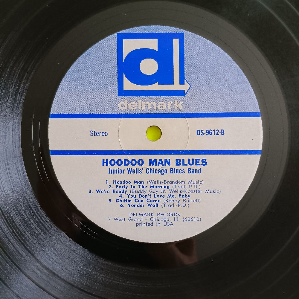 Junior Wells Chicago Blues Band with Buddy Guy - Hoodoo Man Blues OG Stereo - 1965 - DS-9612 - Used - VG+ - Vinyl Junior Wells Chicago Blues Band with Buddy Guy - Hoodoo Man Blues OG Stereo - 1965 - DS-9612 - Used - VG+ - Vinyl
