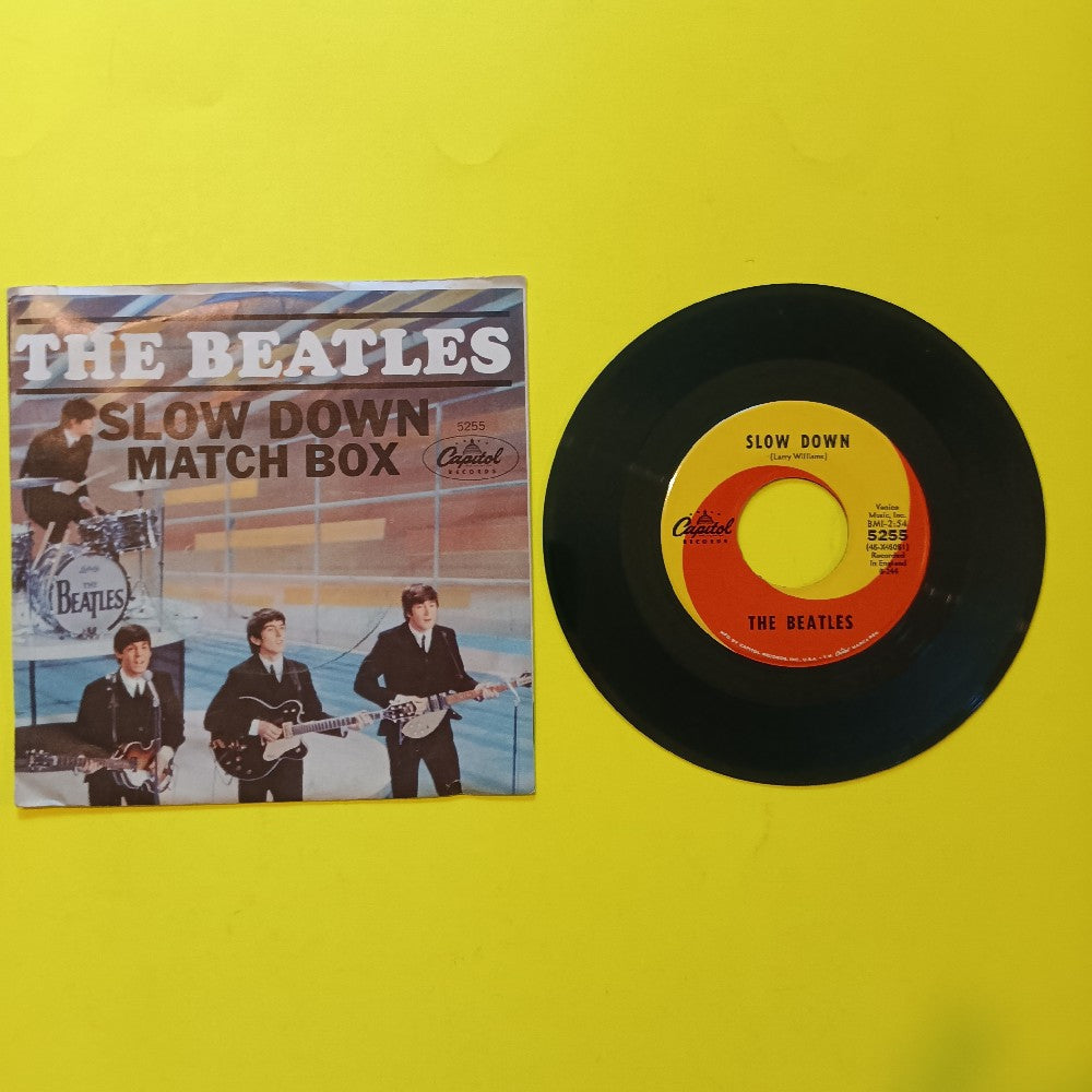 The Beatles - Matchbox / Slow Down 7" - 1964 - Capitol 5255 - Used - VG++ - Vinyl The Beatles - Matchbox / Slow Down 7" - 1964 - Capitol 5255 - Used - VG++ - Vinyl