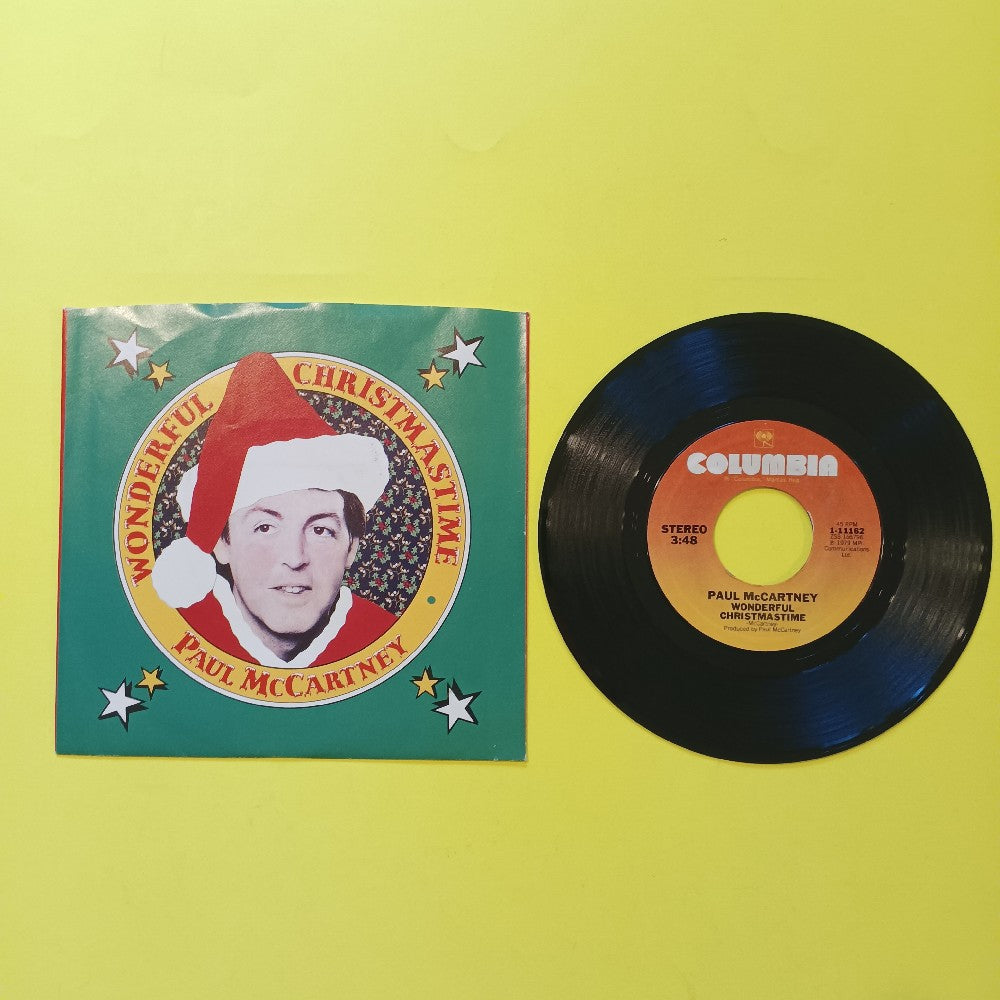 Paul McCartney - Wonderful Christmastime / Rudolph 7" - 1979 - 1-11162 - Used - VG++ - Vinyl Paul McCartney - Wonderful Christmastime / Rudolph 7" - 1979 - 1-11162 - Used - VG++ - Vinyl