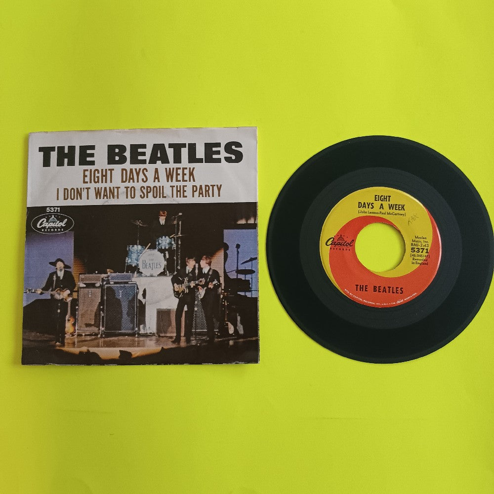 The Beatles - Eight Days A Week / I Don't Want To... 7" - 1965 - 5371 Used - VG+ - Vinyl The Beatles - Eight Days A Week / I Don't Want To... 7" - 1965 - 5371 Used - VG+ - Vinyl