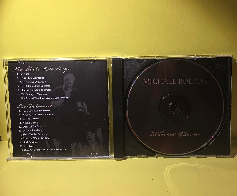 Michael Bolton - Til The End Of Forever / Autographed - 2005 - Used - VG++ - CDs Michael Bolton - Til The End Of Forever / Autographed - 2005 - Used - VG++ - CDs