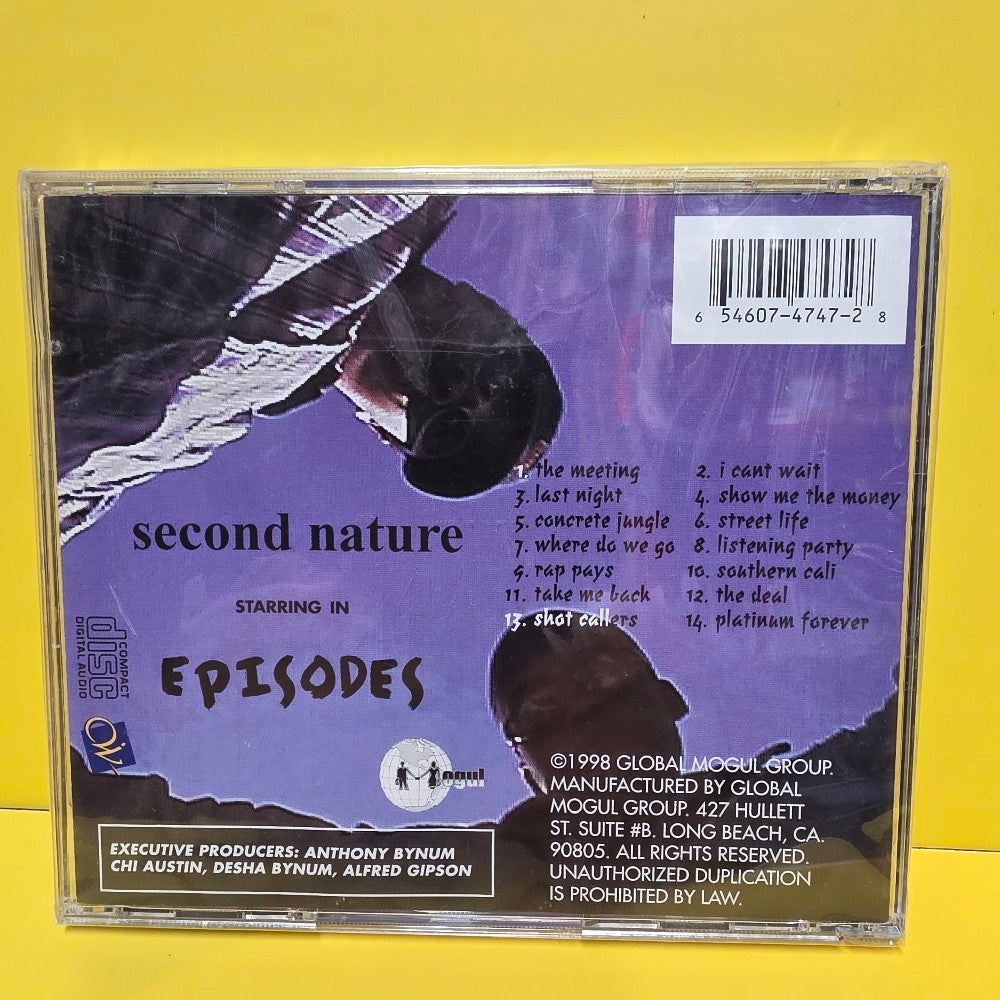 Second Nature - Episodes - 1998 - GMGCD 10098-70 - New - Sealed - CDs Second Nature - Episodes - 1998 - GMGCD 10098-70 - New - Sealed - CDs
