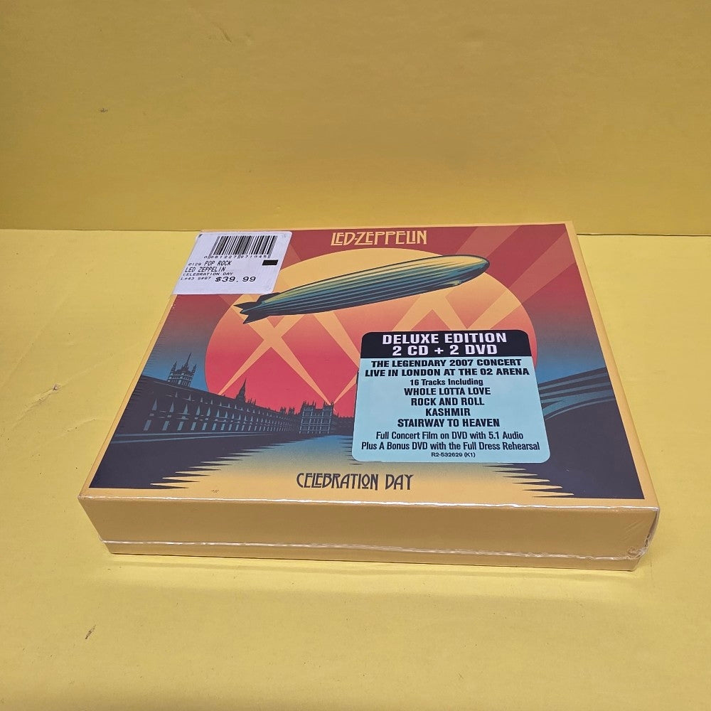 Led Zeppelin - Celebration Day - 2012 - R2 - 532629 - New - Sealed - CDs Led Zeppelin - Celebration Day - 2012 - R2 - 532629 - New - Sealed - CDs
