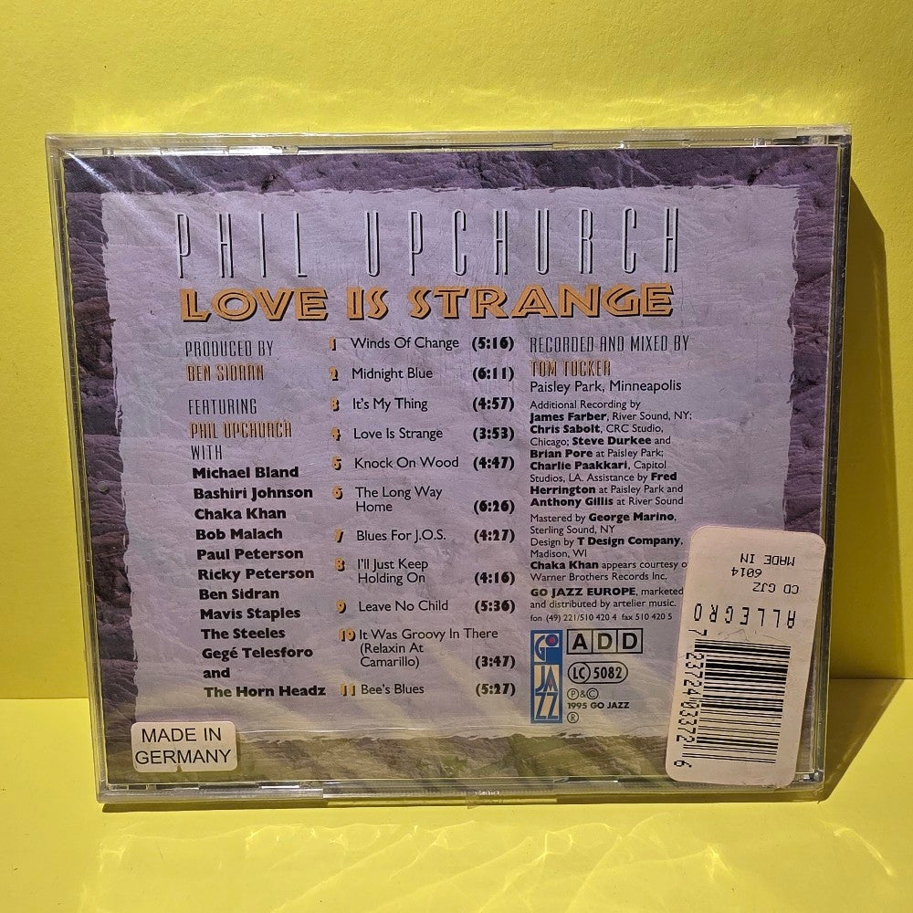 Phil Upchurch - Love Is Strange - 1995 - GOJ 6014 2 - New - Sealed - CDs Phil Upchurch - Love Is Strange - 1995 - GOJ 6014 2 - New - Sealed - CDs