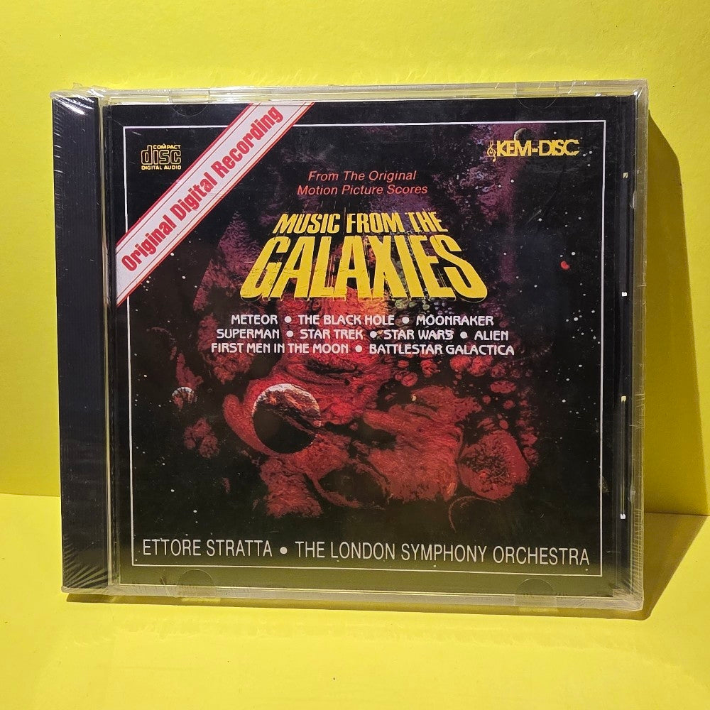 Ettore Stratta - Music From The Galaxies - 1986 - 1007 - New - Sealed - CDs Ettore Stratta - Music From The Galaxies - 1986 - 1007 - New - Sealed - CDs