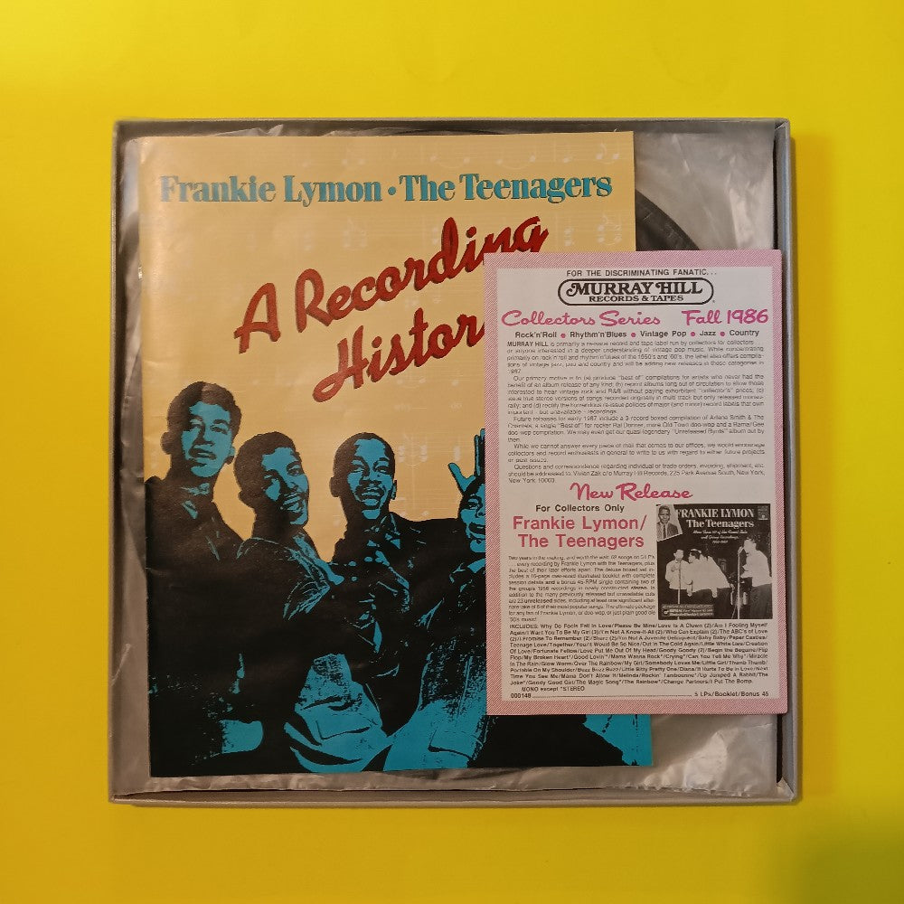 Frankie Lymon - The Teenagers 5LP Box Set - 1986 - 000148 - Used - VG++ - Vinyl Frankie Lymon - The Teenagers 5LP Box Set - 1986 - 000148 - Used - VG++ - Vinyl