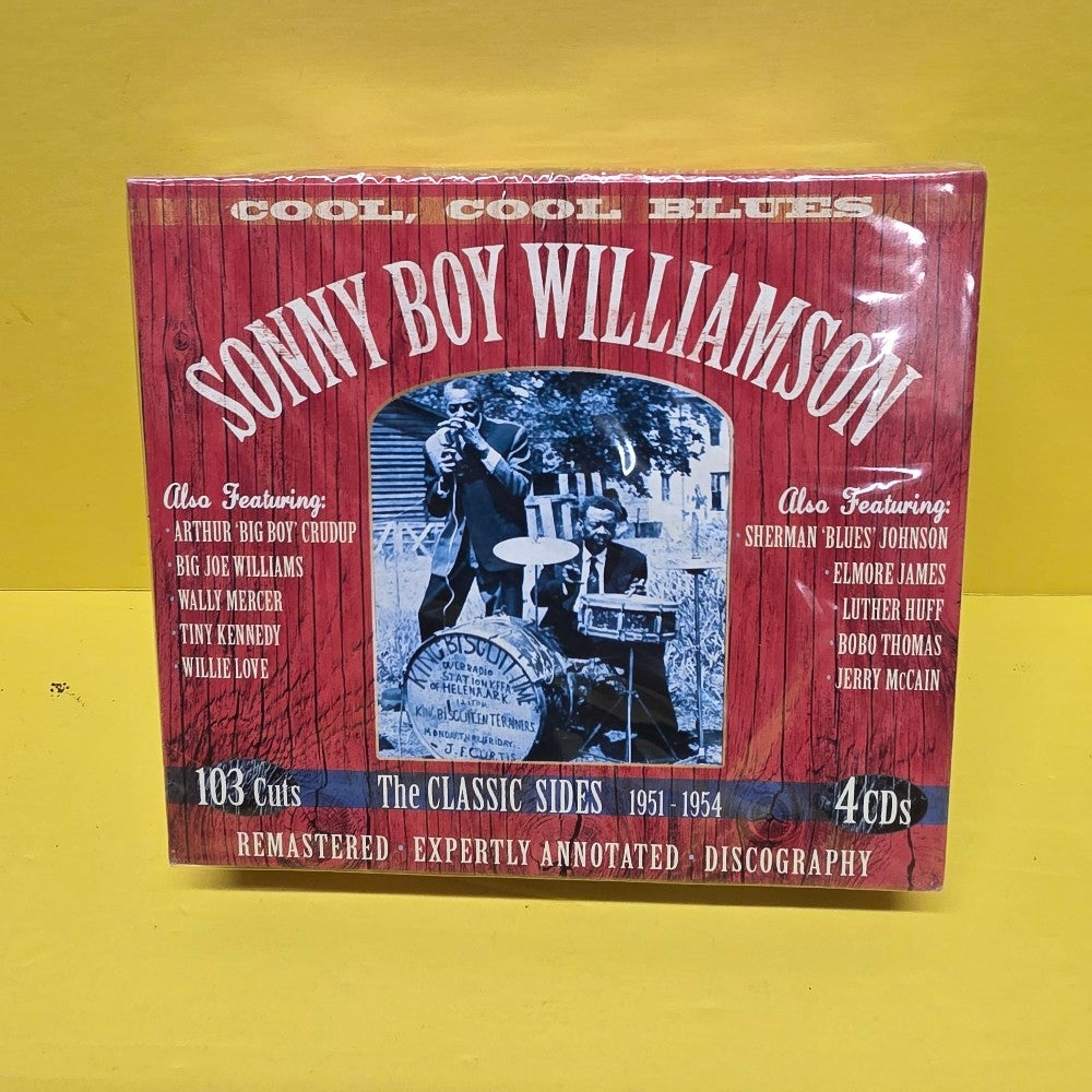 Sonny Boy Williamson And Various - Cool, Cool Blues: The Classic Sides 1951 / 4 Cds Box Set. - 2006 - JSP7766 - New - Sealed - CDs Sonny Boy Williamson And Various - Cool, Cool Blues: The Classic Sides 1951 / 4 Cds Box Set. - 2006 - JSP7766 - New - Sealed - CDs