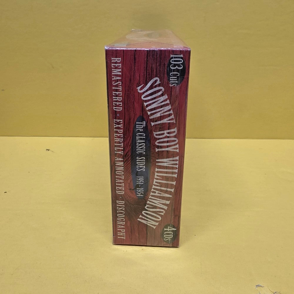 Sonny Boy Williamson And Various - Cool, Cool Blues: The Classic Sides 1951 / 4 Cds Box Set. - 2006 - JSP7766 - New - Sealed - CDs Sonny Boy Williamson And Various - Cool, Cool Blues: The Classic Sides 1951 / 4 Cds Box Set. - 2006 - JSP7766 - New - Sealed - CDs