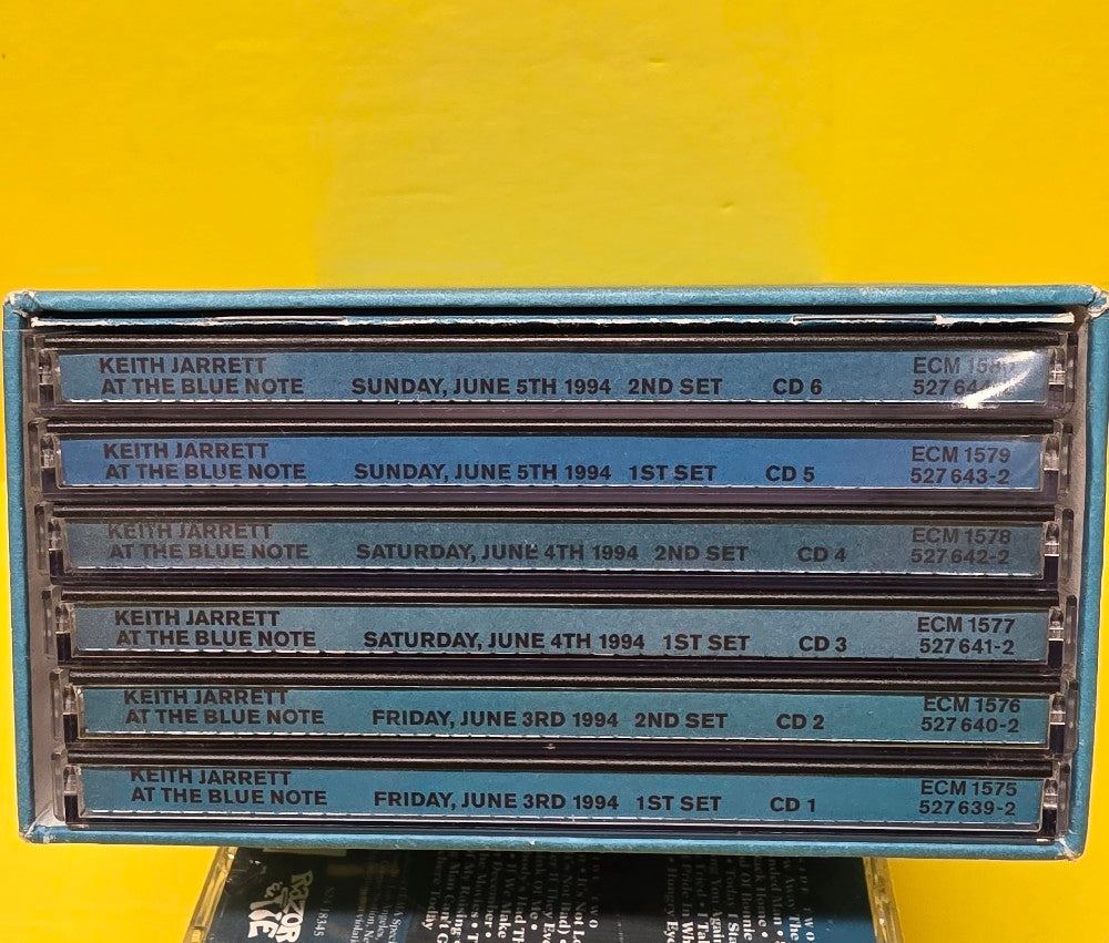 Keith Jarrett - Keith Jarrett At The Blue Note / 6 CDs Box Set. - 1995 - ECM 1575-80 - Used - EX - CDs Keith Jarrett - Keith Jarrett At The Blue Note / 6 CDs Box Set. - 1995 - ECM 1575-80 - Used - EX - CDs