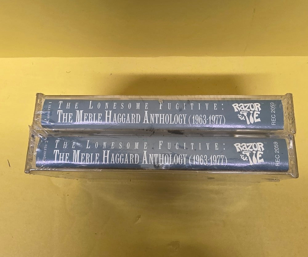Merle Haggard - The Lonesome Fugitive: The Merle Haggard Anthology (1963-1977) - 1995 - REC 2059 - New - Sealed - Cassettes Merle Haggard - The Lonesome Fugitive: The Merle Haggard Anthology (1963-1977) - 1995 - REC 2059 - New - Sealed - Cassettes