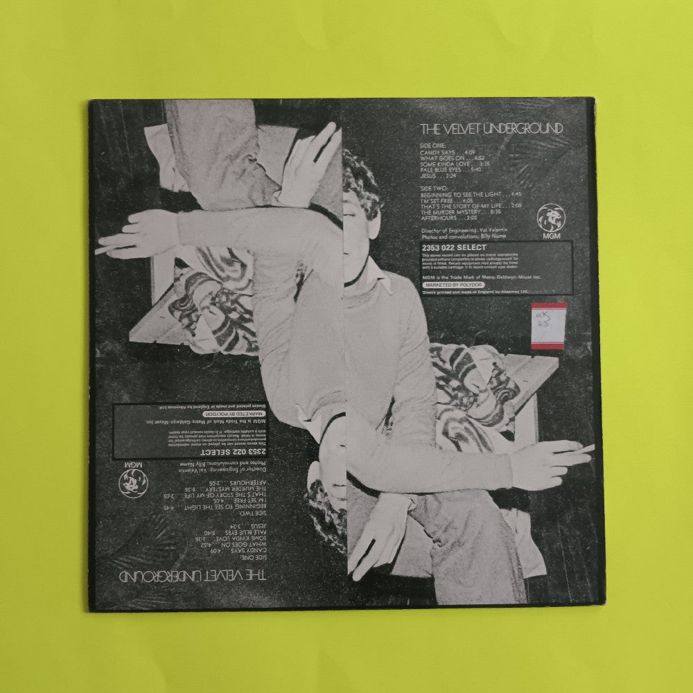 The Velvet Underground - Self Titled UK - 1971 - 2353 022 - Used - VG++ - Vinyl The Velvet Underground - Self Titled UK - 1971 - 2353 022 - Used - VG++ - Vinyl