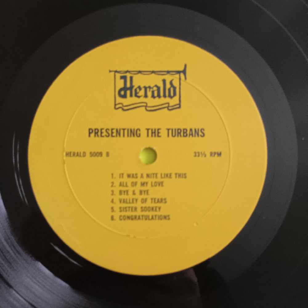 Turbans - Presenting The Turbans in Shrink - 5009 - Used - EX - Vinyl Turbans - Presenting The Turbans in Shrink - 5009 - Used - EX - Vinyl